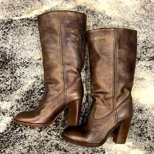 Bronze size 5 Aldo boots